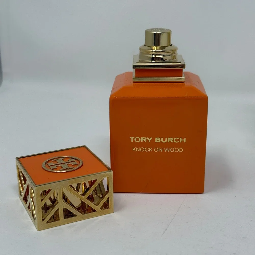 Tory Burch Knock on Wood Extrait de Parfum Spray 1.7 oz 50ml Orange Bottle